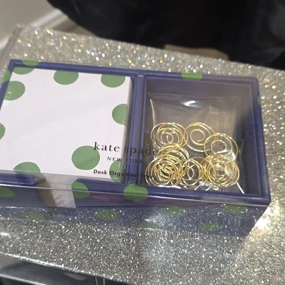 Kate Spade New York Sonnet Dot Desk Organizer Tray‎
